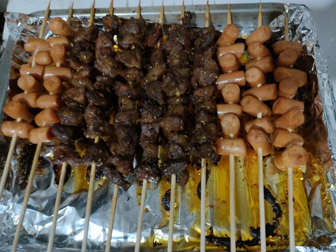 烤箱版烤肉串
