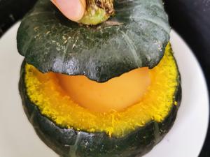 贝贝南瓜盅🎃的做法 步骤4