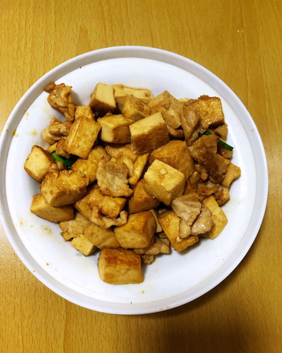 豆腐烧肉