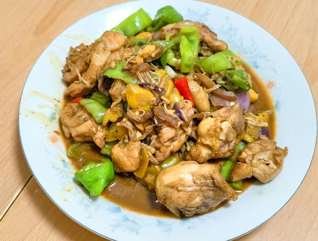 青椒炒鸡腿