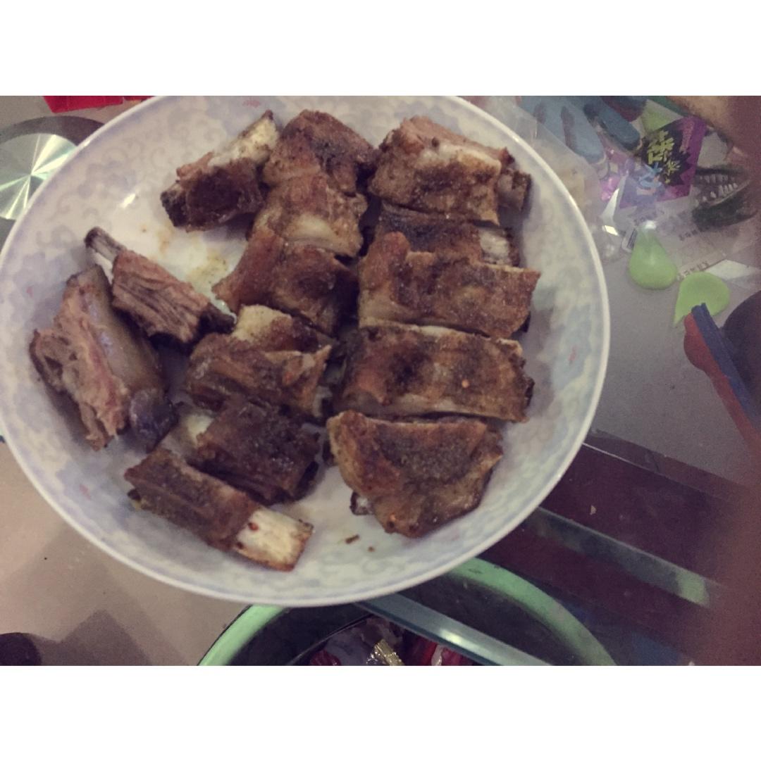 孜然烤羊排