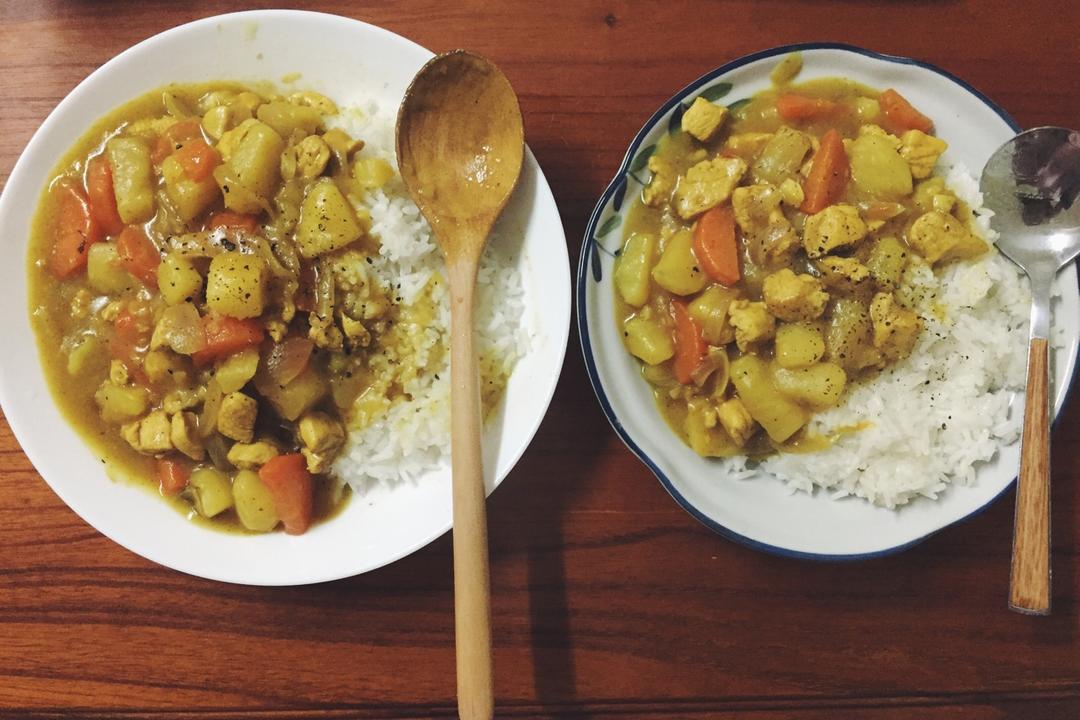 咖喱鸡肉饭