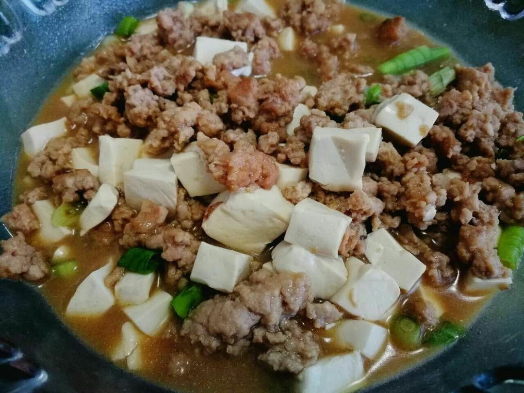 肉末蒸豆腐