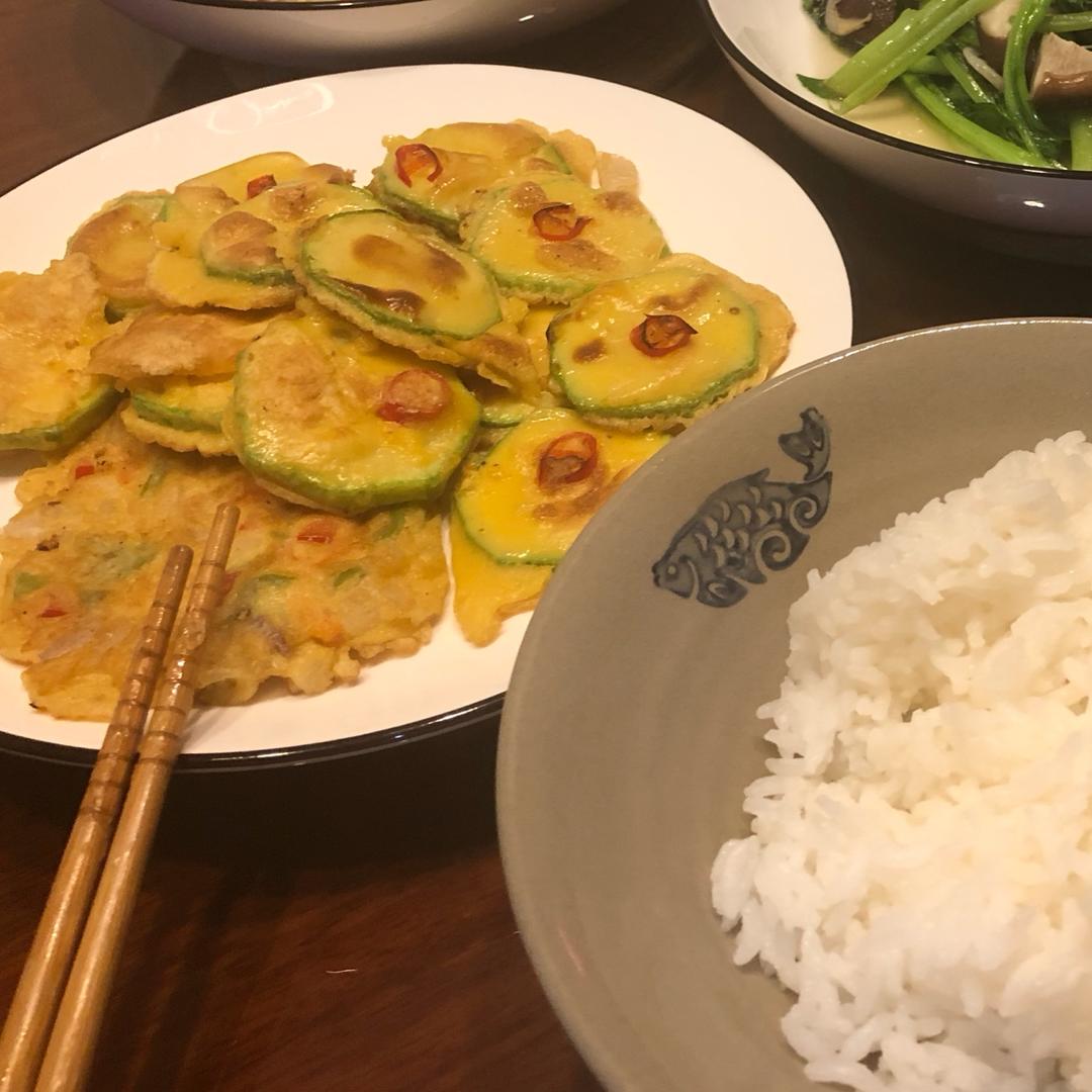 西葫芦小煎饼