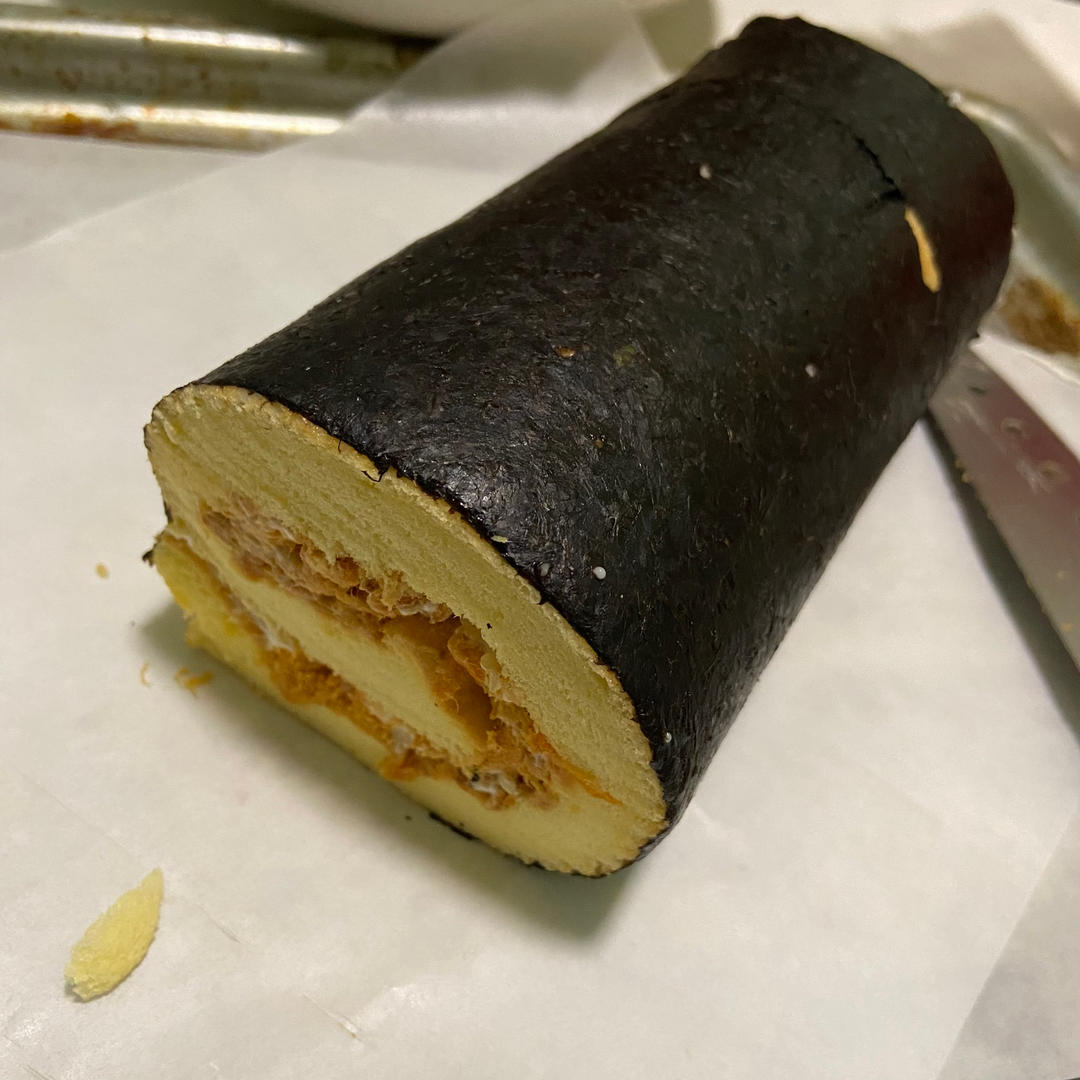 海苔肉松蛋糕卷