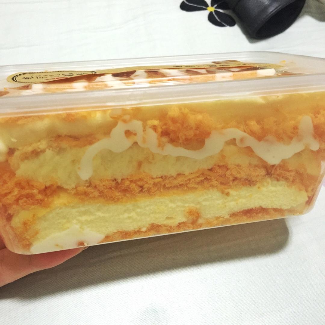 自制肉松沙拉蛋糕盒子