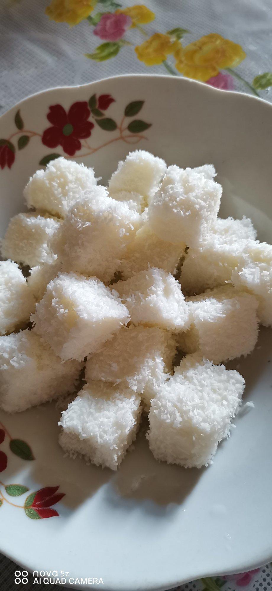 （只需4种材料)牛奶小方