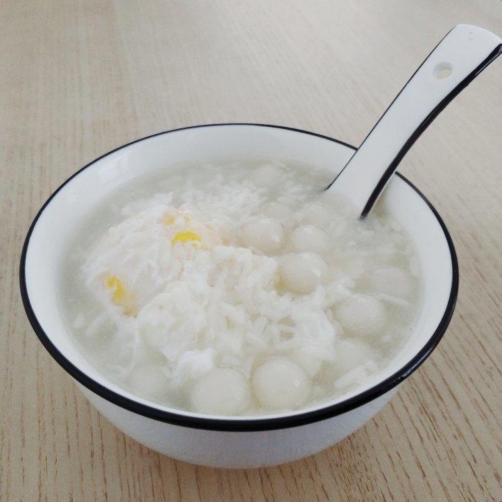 蛋花酒酿圆子