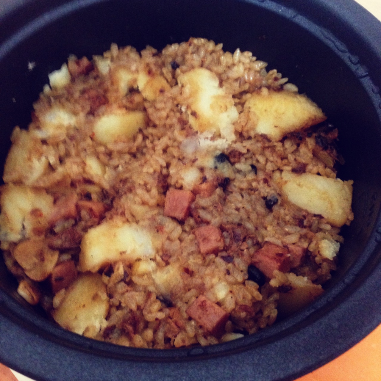 土豆焖饭（电饭锅版）