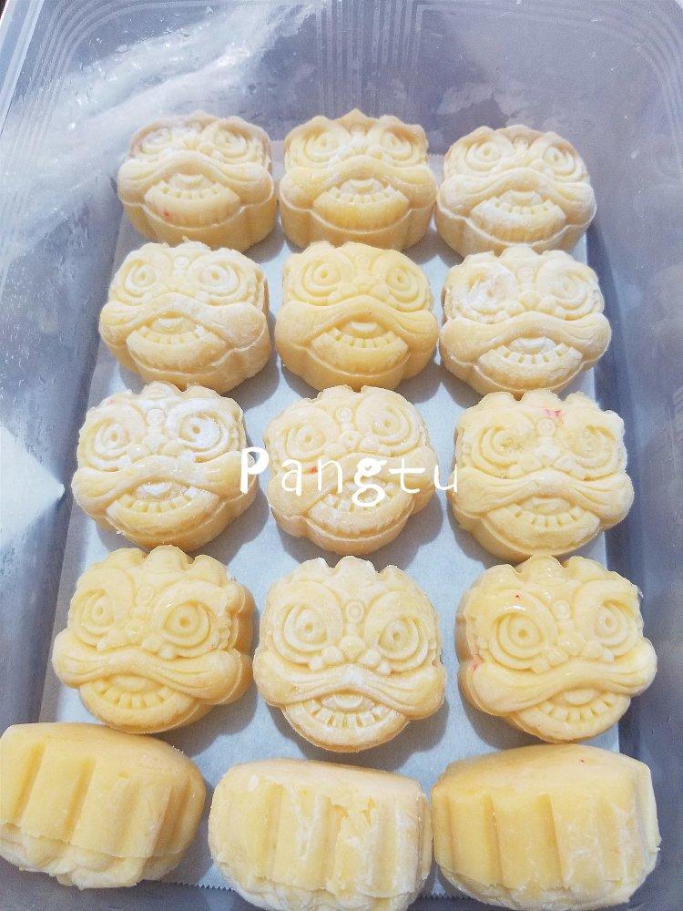 超详细图解版--流心奶黄月饼