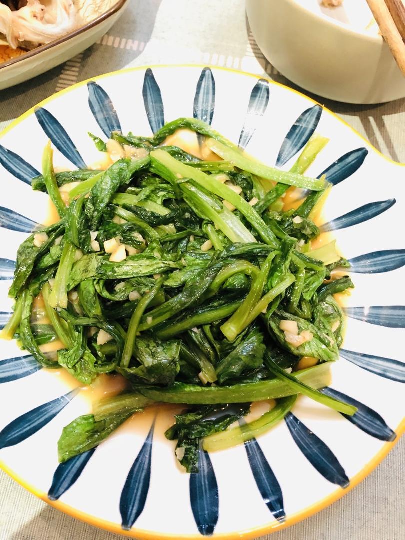 蒜蓉油麦菜（蚝油）