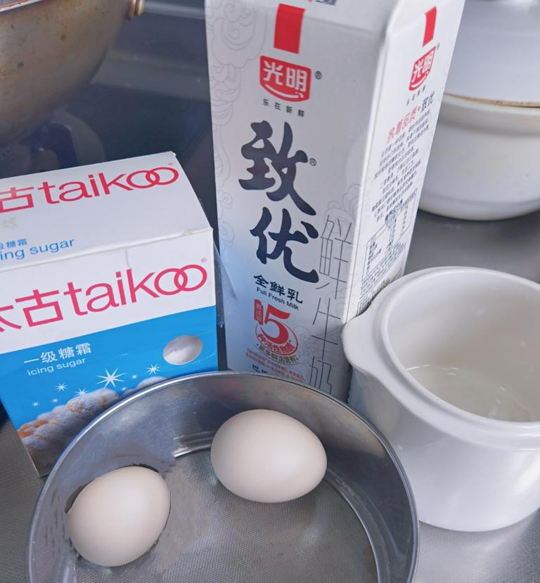 纯奶手撕吐司的做法 步骤1