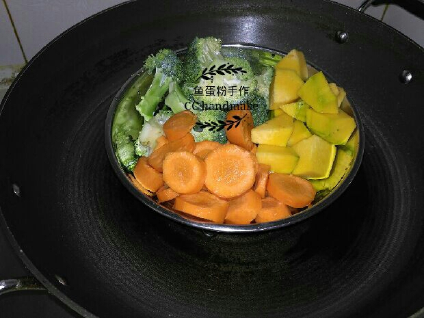 奶香蔬菜椰蓉包的做法 步骤1