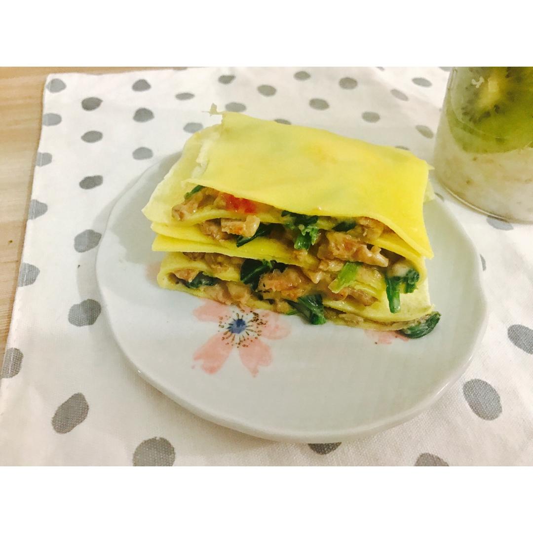 基础早餐可丽饼