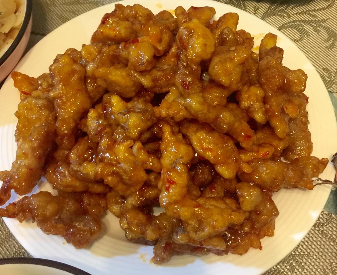 糖醋里脊（附快速万能糖醋汁）