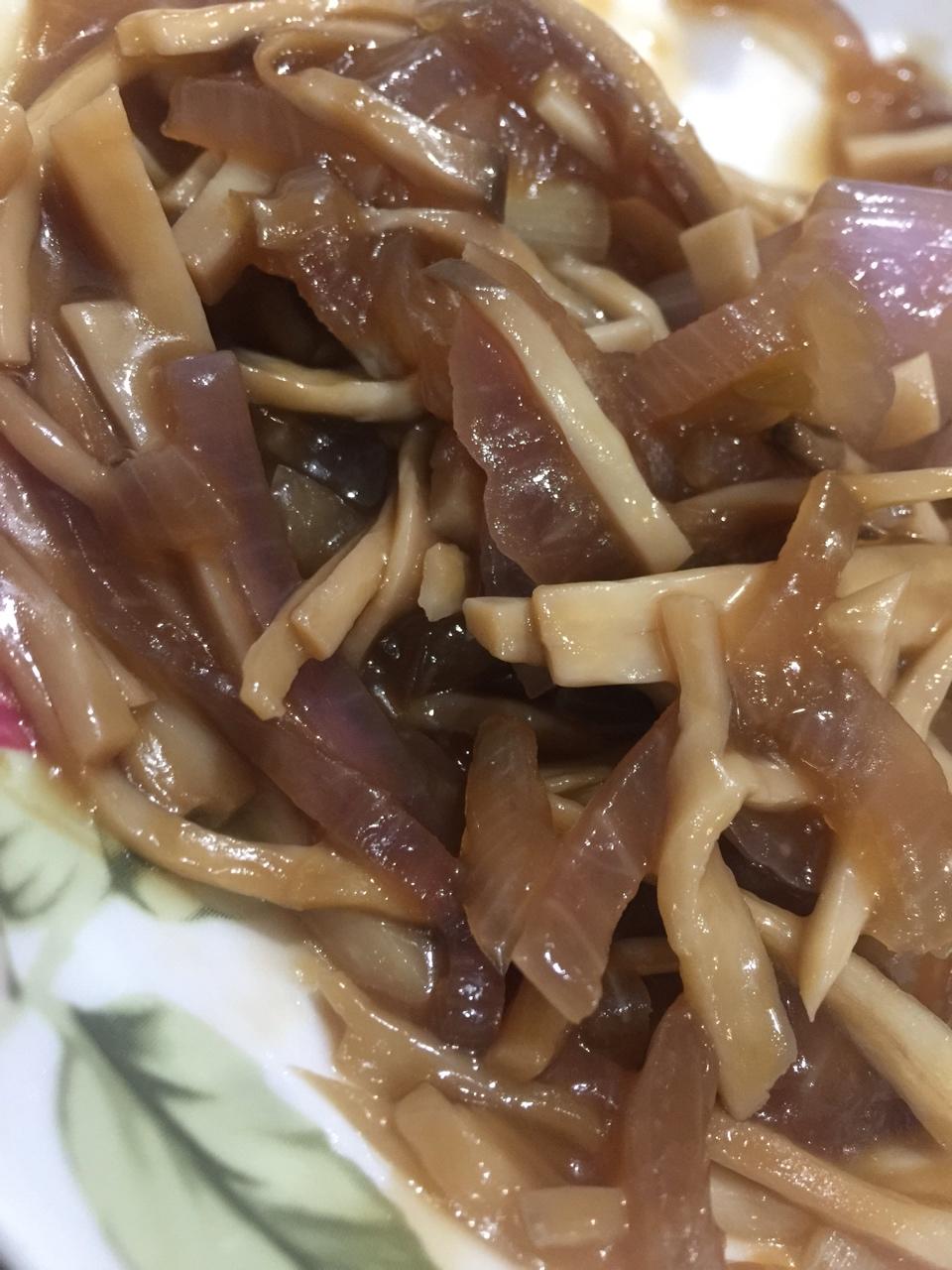 洋葱遇到杏鲍菇