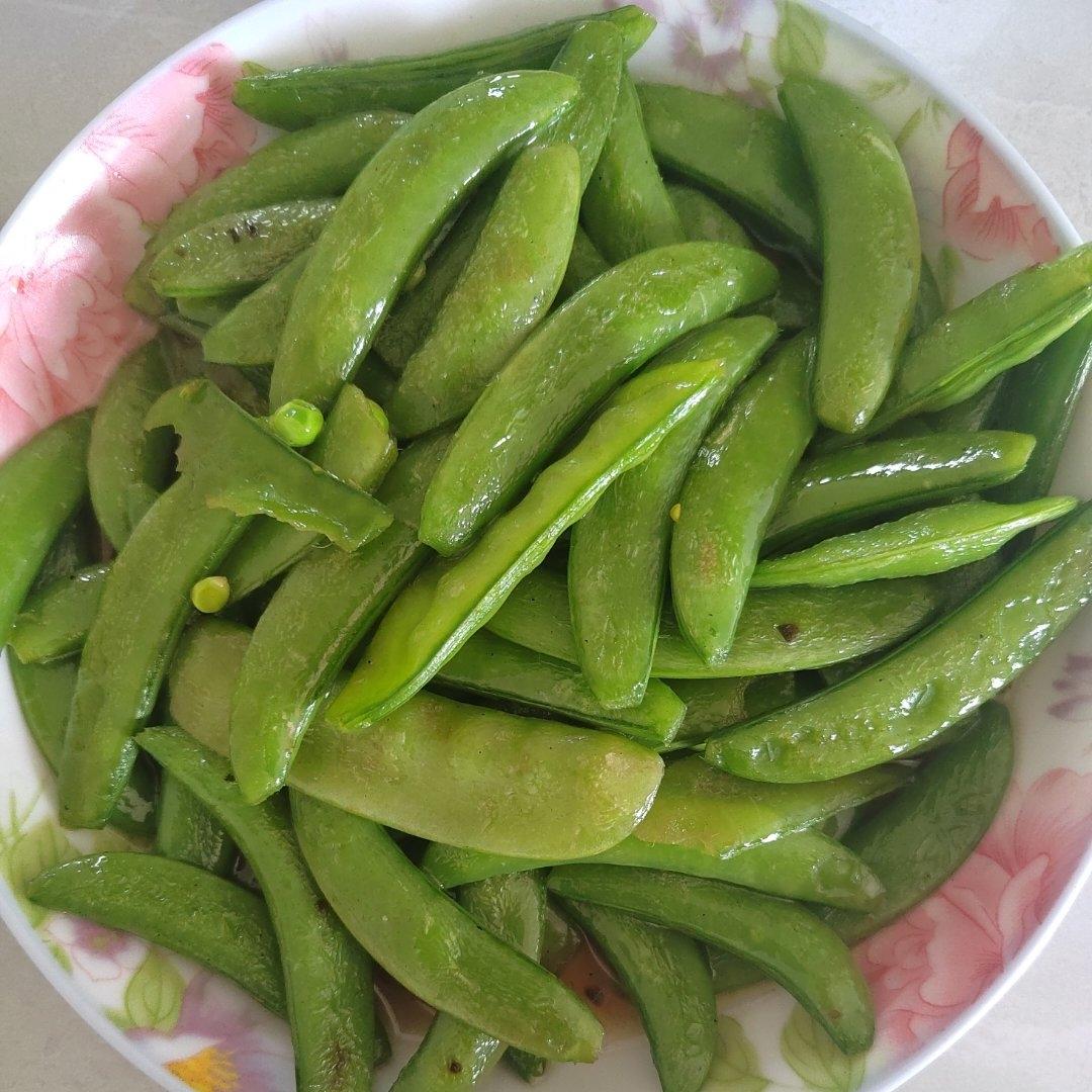 清炒甜豆
