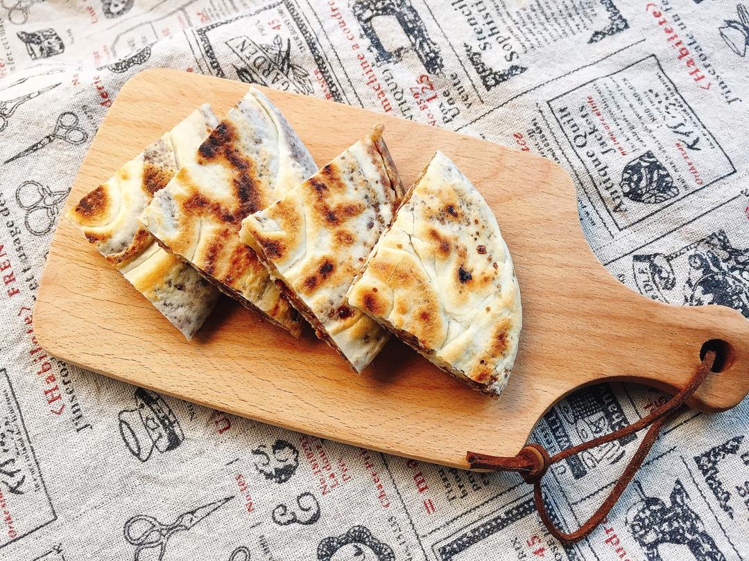 芝麻酱红糖烧饼