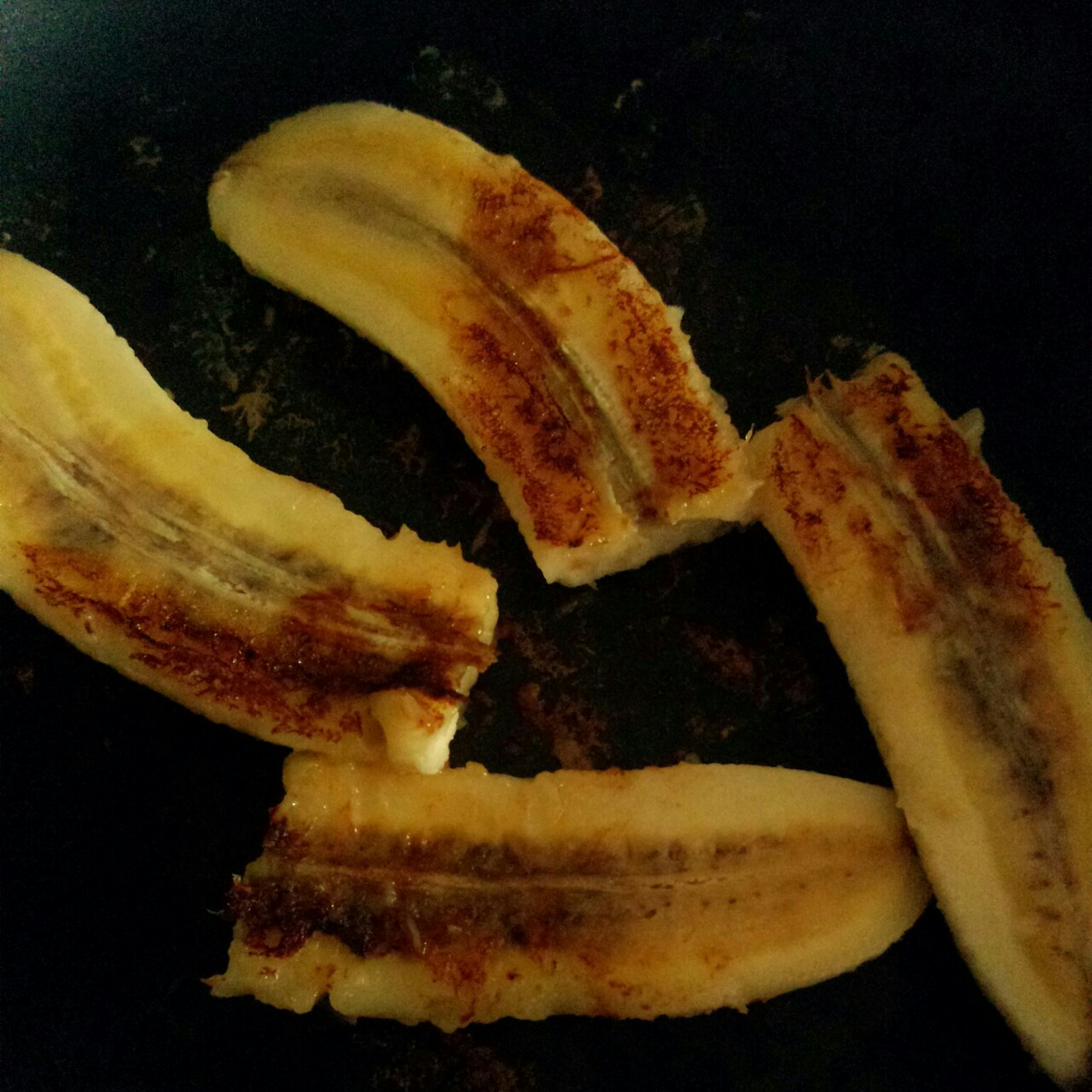 原汁原味煎香蕉