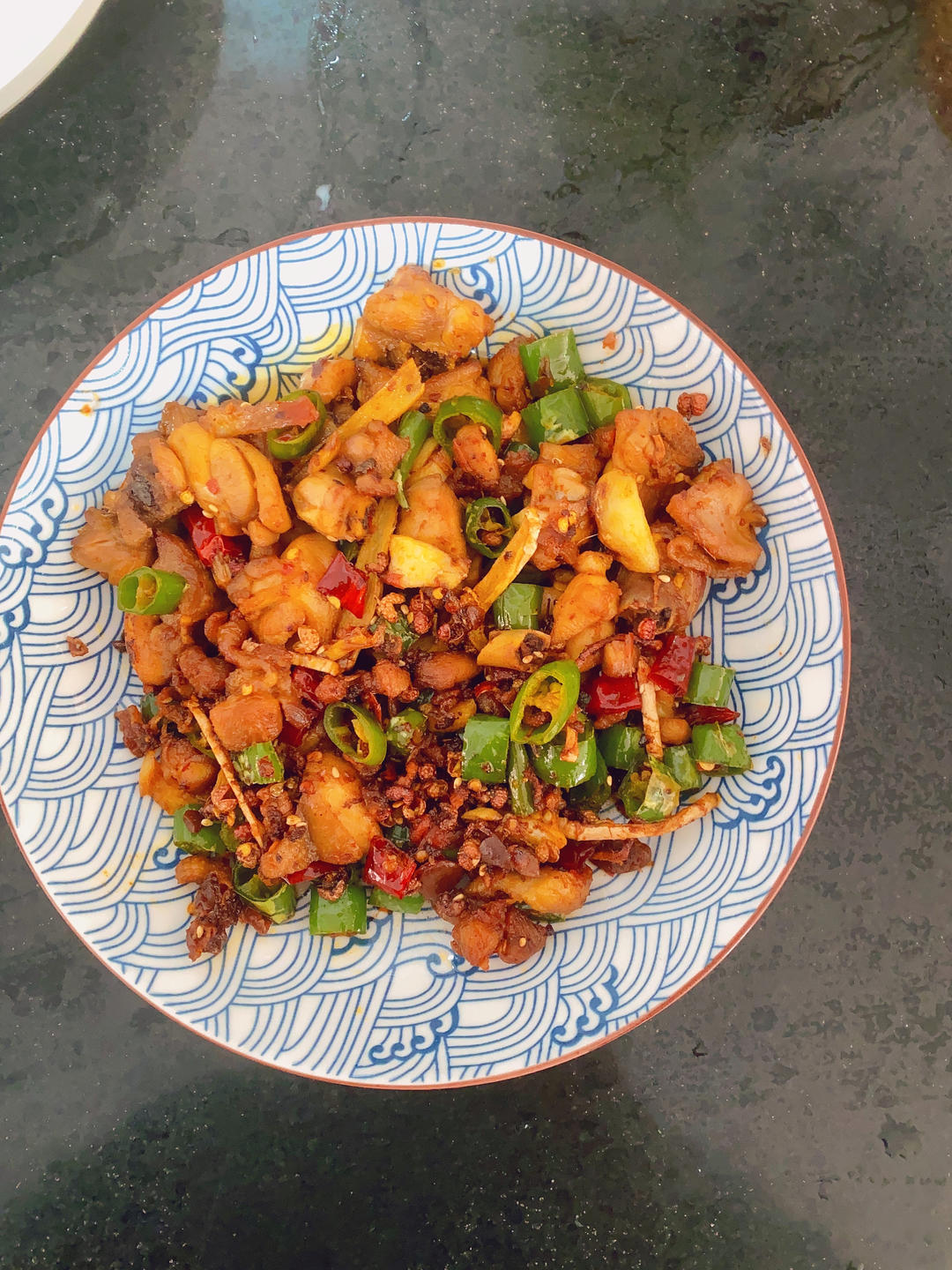 重庆家常川菜香辣尖椒鸡