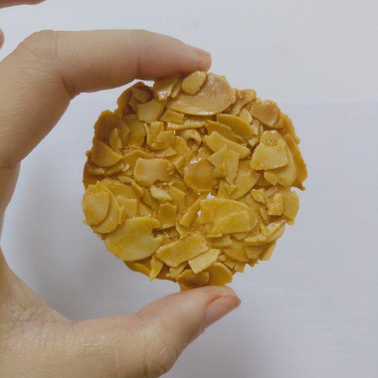 🔥酥脆香甜！无需打发就可以完成的焦糖脆杏仁饼干