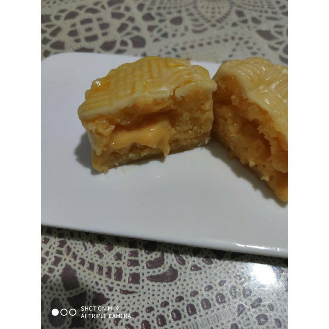 流心奶黄月饼（无吉士粉/转化糖浆版本）【曼食慢语】