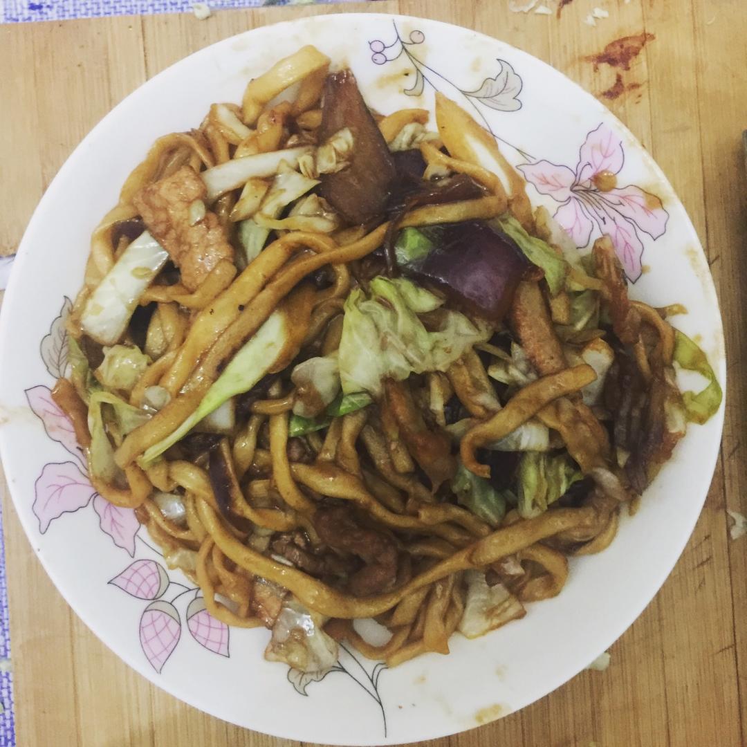 肉丝炒面
