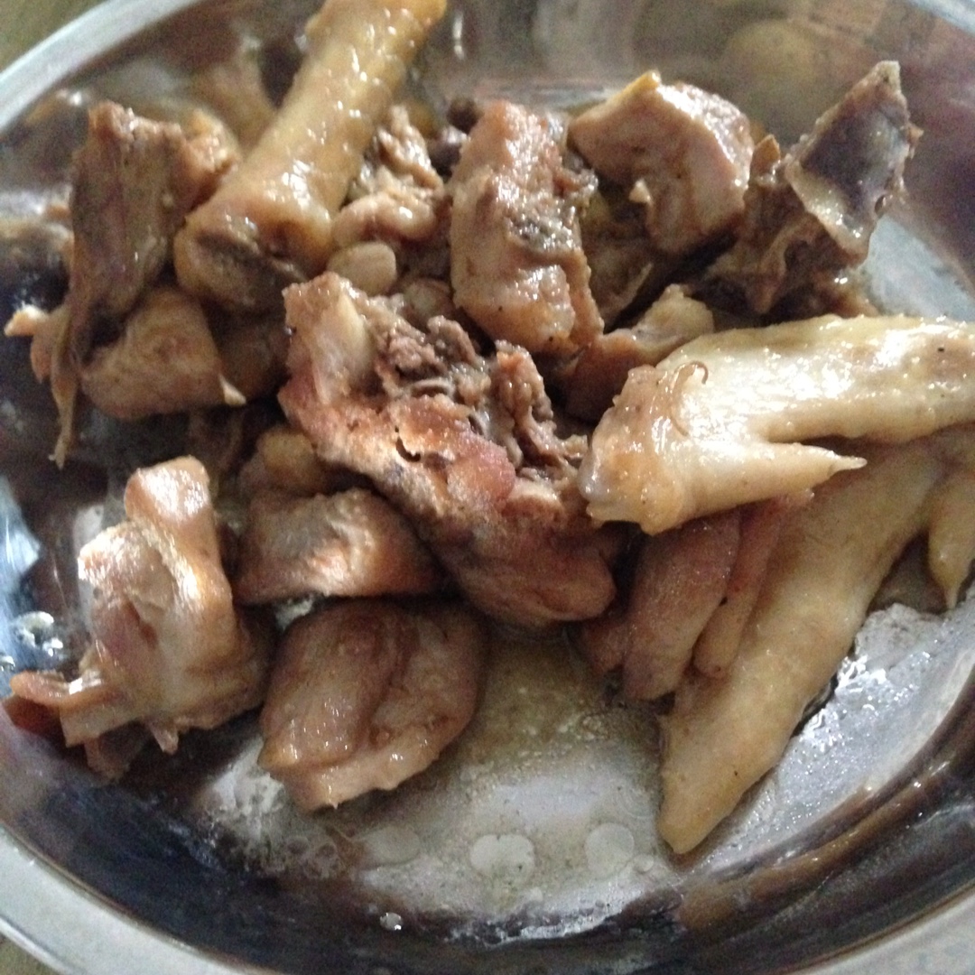 蚝油姜丝炒鸡肉