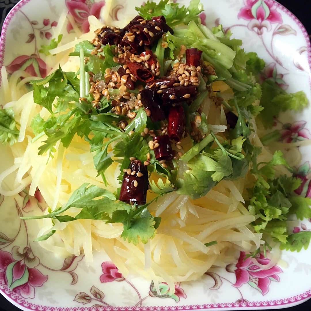 炝拌土豆丝