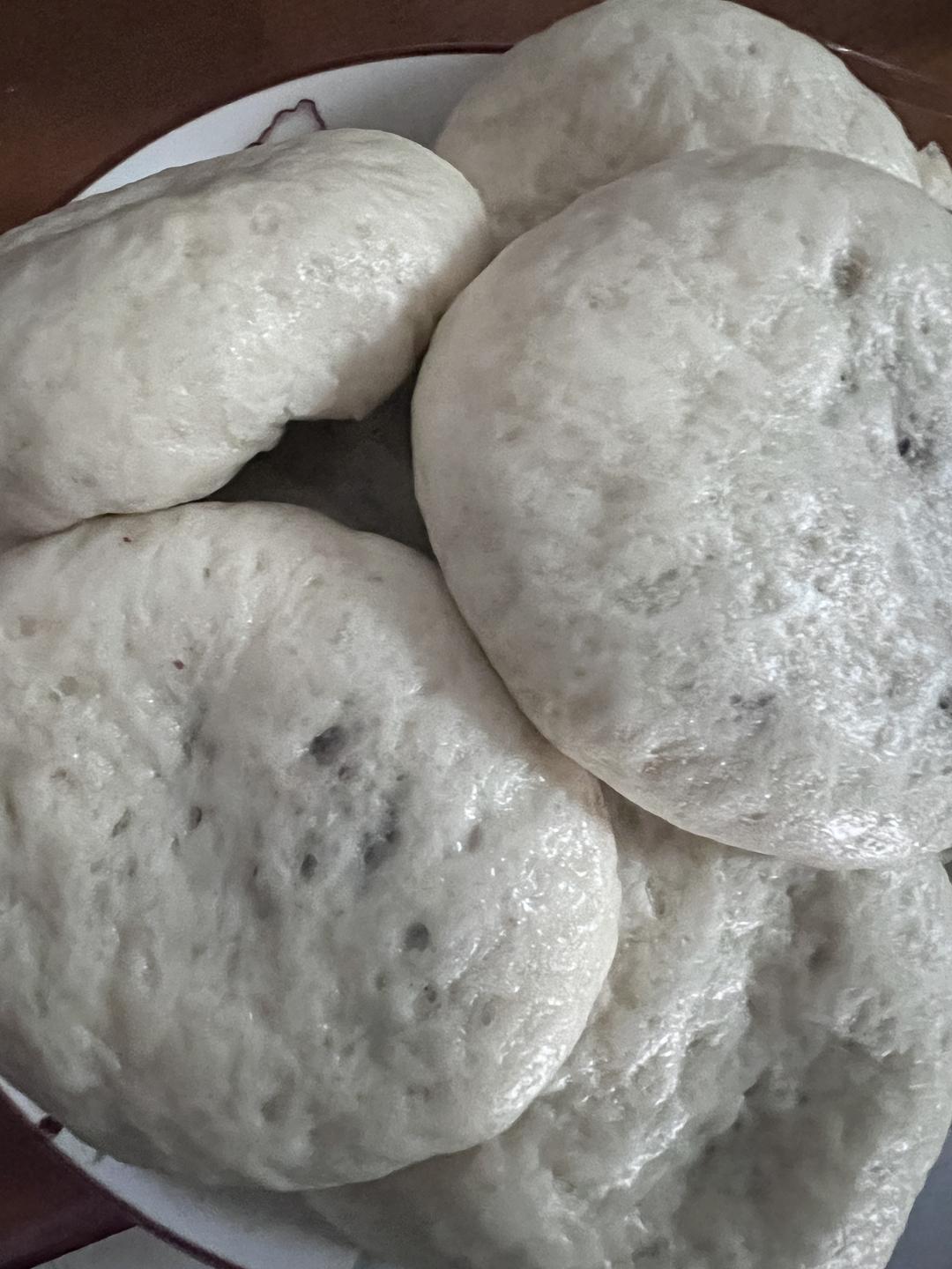超好吃有豆豆的豆沙包，一次发酵（红豆包）