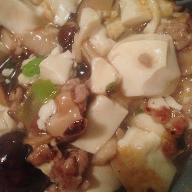 肉糜豆腐煲
