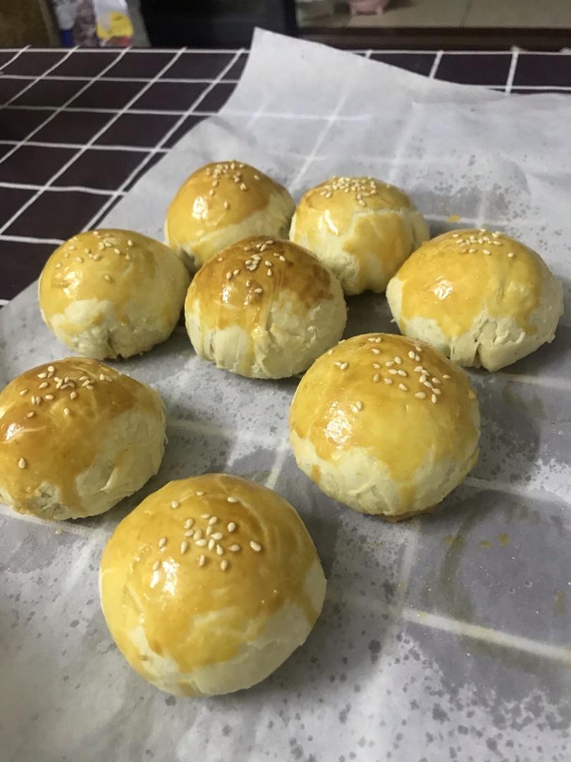 无需烤箱的绿豆饼