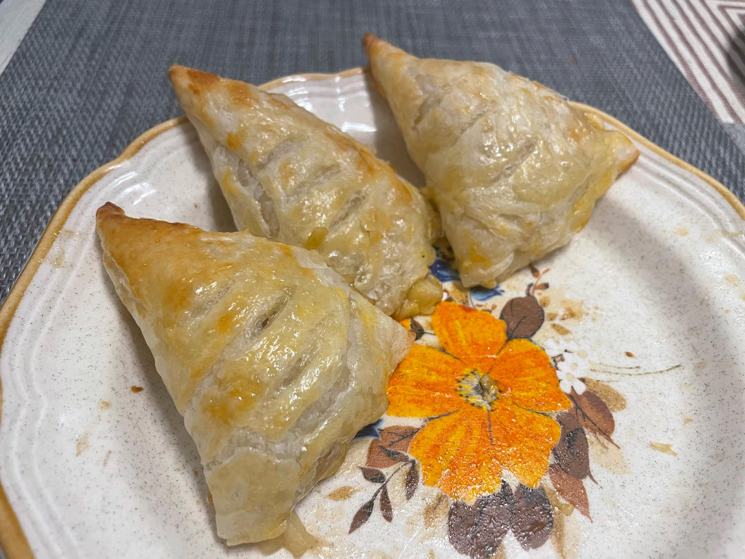手抓饼版苹果派