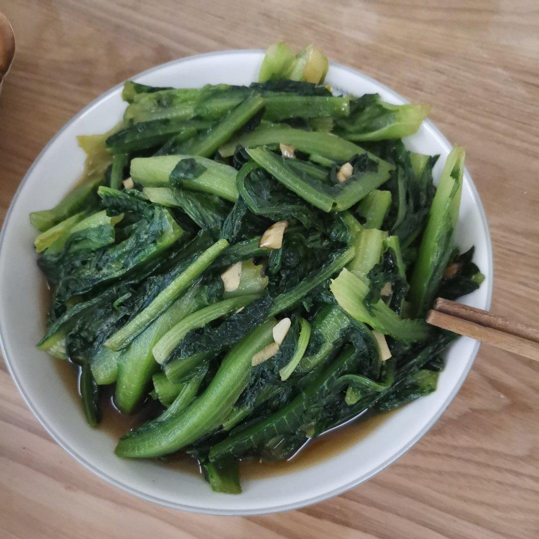 蒜蓉油麦菜（蚝油）