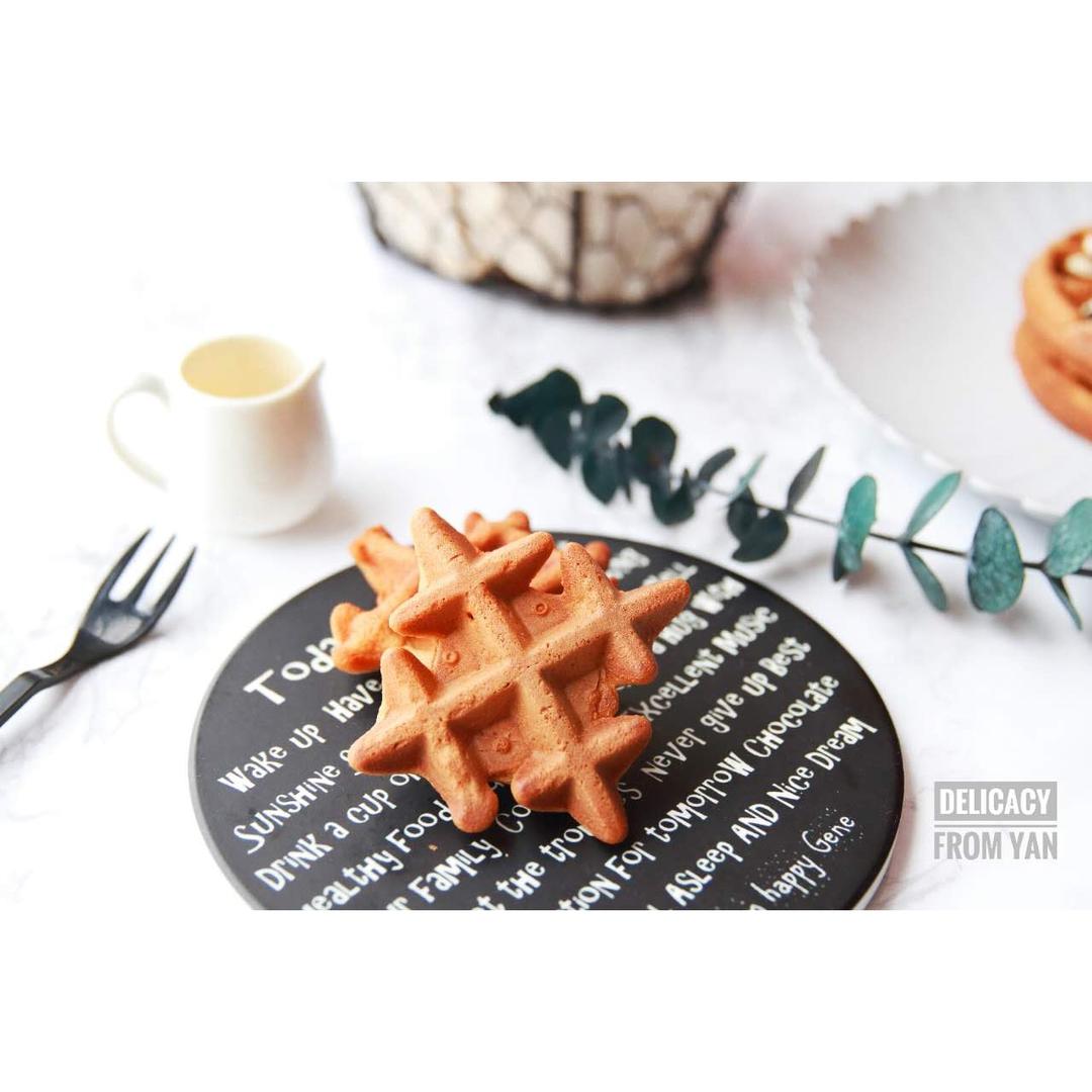 芝麻开盖华夫饼