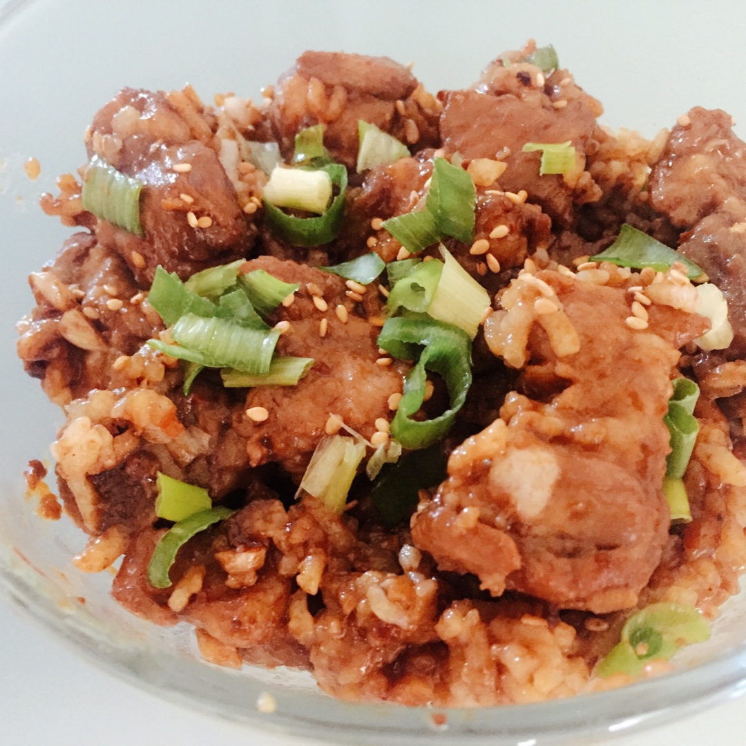电饭锅版排骨焖饭