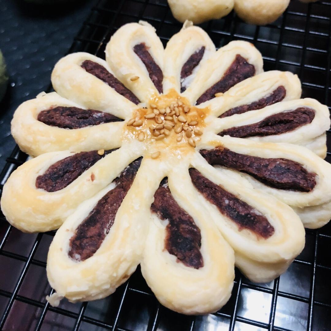 欧阳北北做的梅花酥枣花酥葵花酥 中式酥皮饼点心