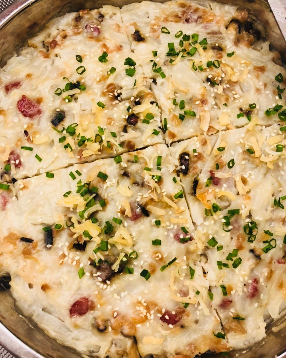 广式腊味萝卜糕