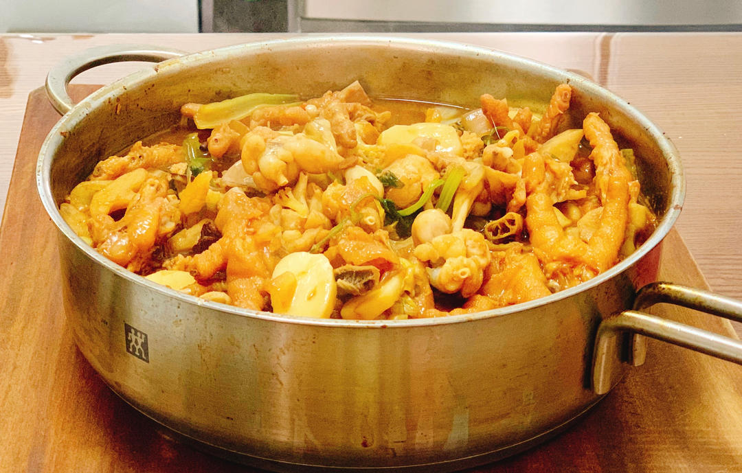 三步搞定最爱的干锅牛蛙