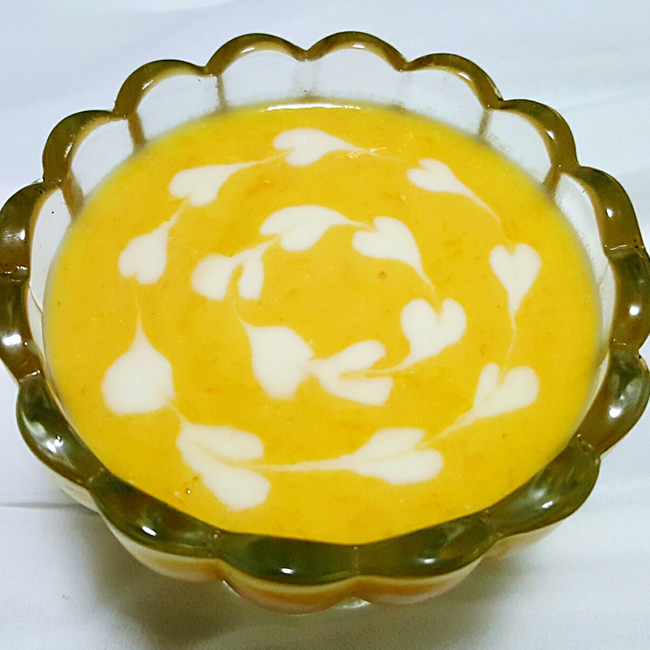 lhf315617做的超简单奶油拉花