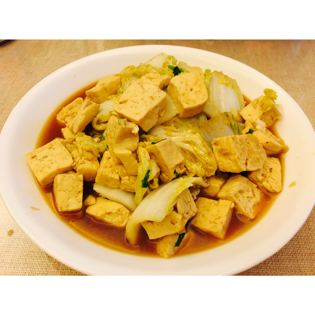 白菜炖豆腐