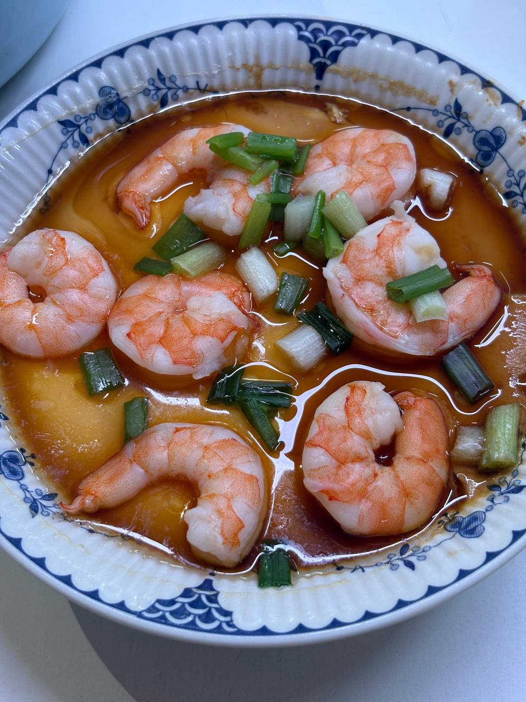 虾仁蒸鸡蛋/肉沫蒸蛋