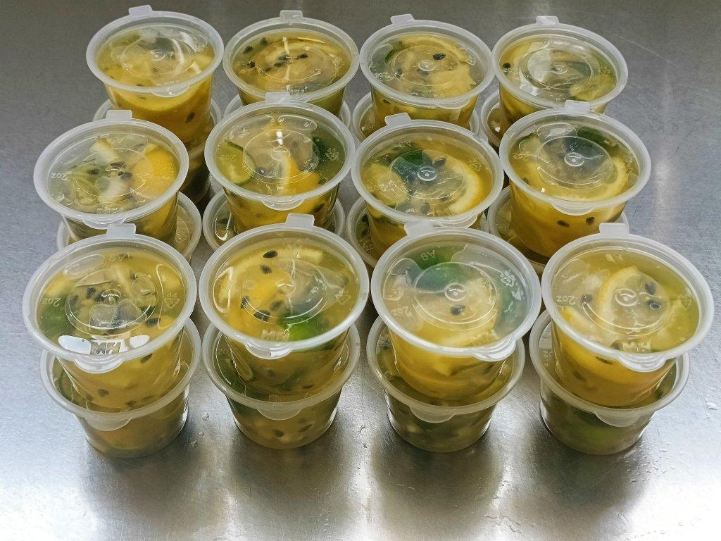 夏天必备【百香果青桔柠檬茶】