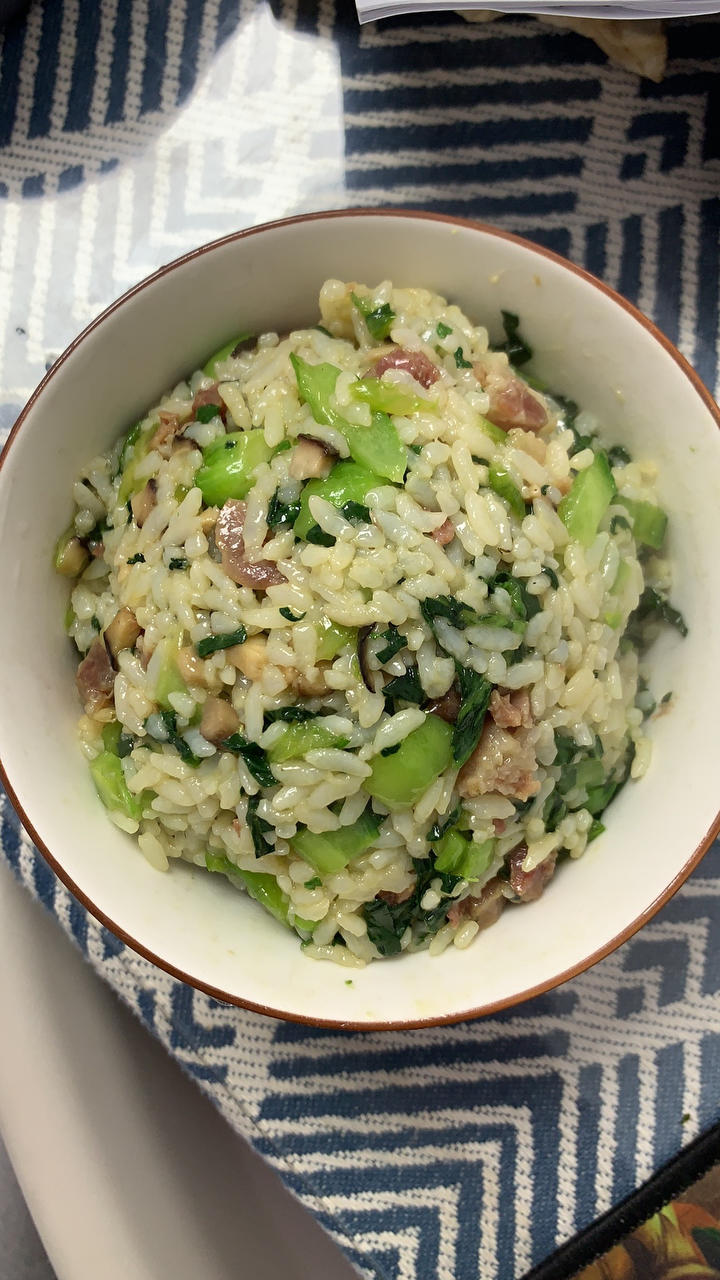 香肠青菜饭