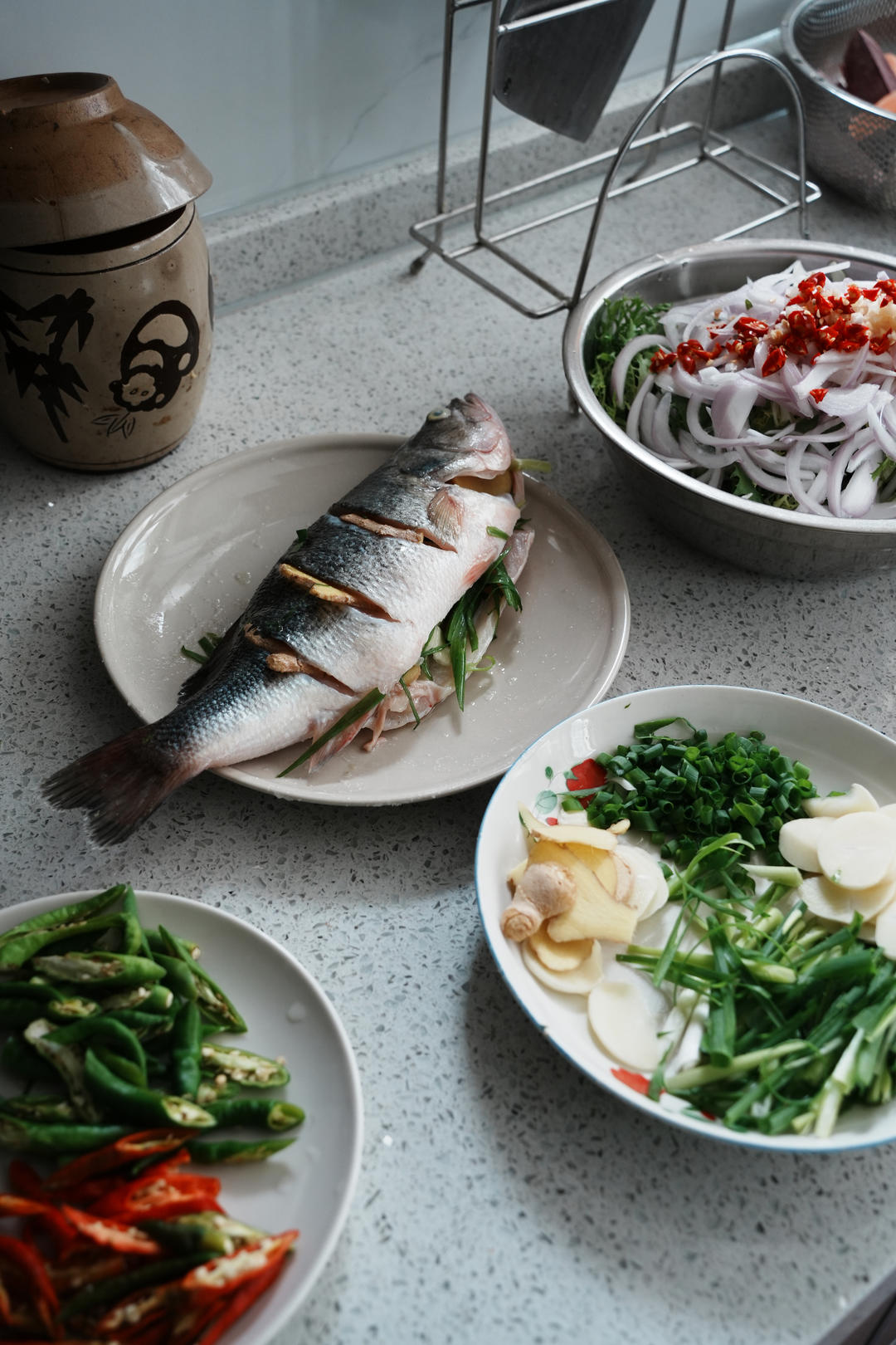 清蒸鲈鱼