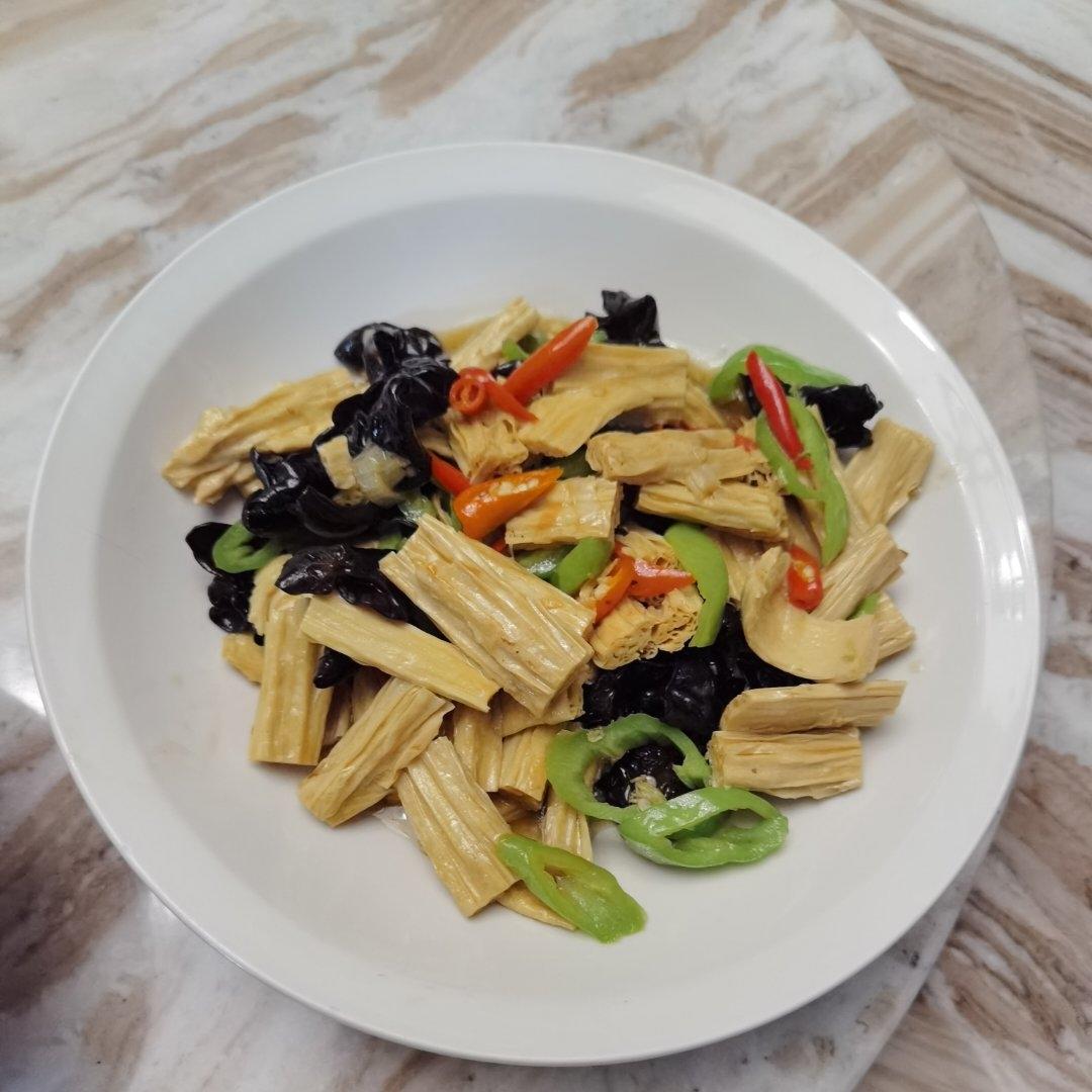 比肉还好吃的烧腐竹