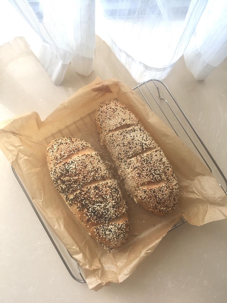 全麦杂粮乳酪面包