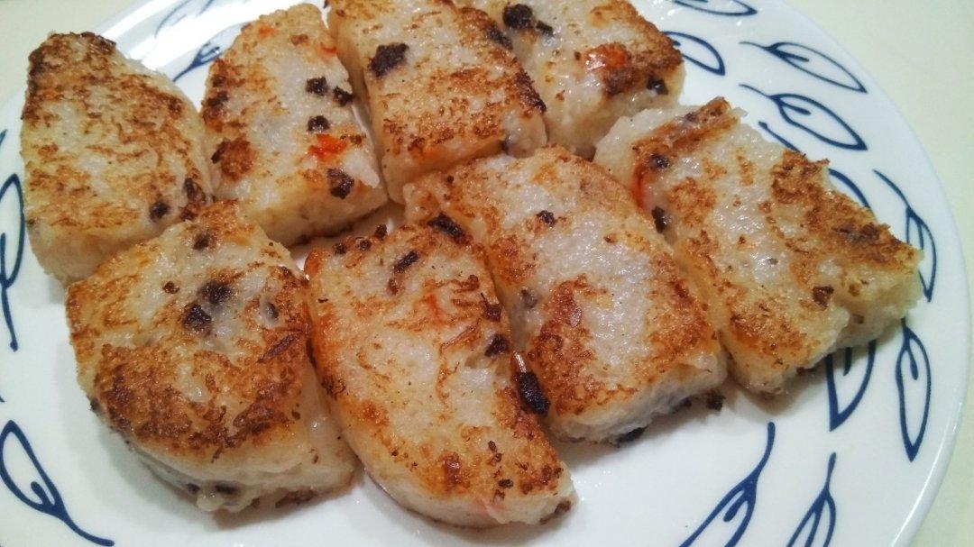 丝丝入味的【腊味萝卜糕】-步步高升