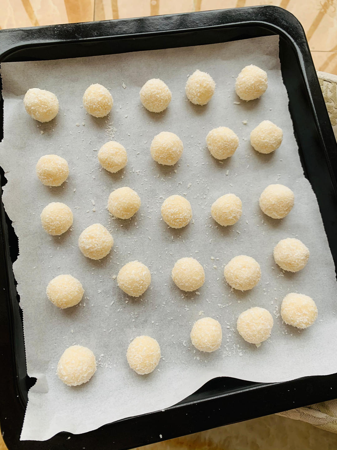 消耗蛋白❗️无需打发❗️超好吃的蛋白椰蓉球❗️