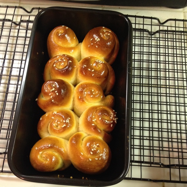 名字叫馒头的蜂蜜面包！